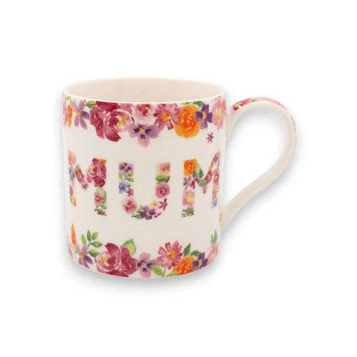 Picture of FLORAL CERAMIC DESIGN MUM MUG
